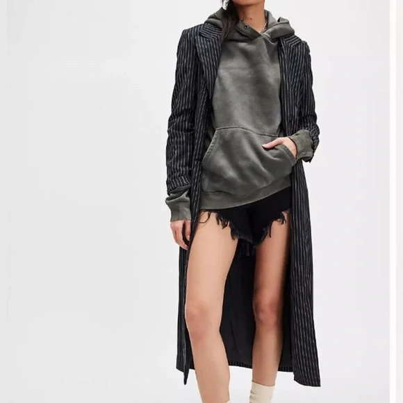 Free People We The Free Your Favorite Washed Hoodie- Geyhound Combo; Size Small - Picture 3 of 12